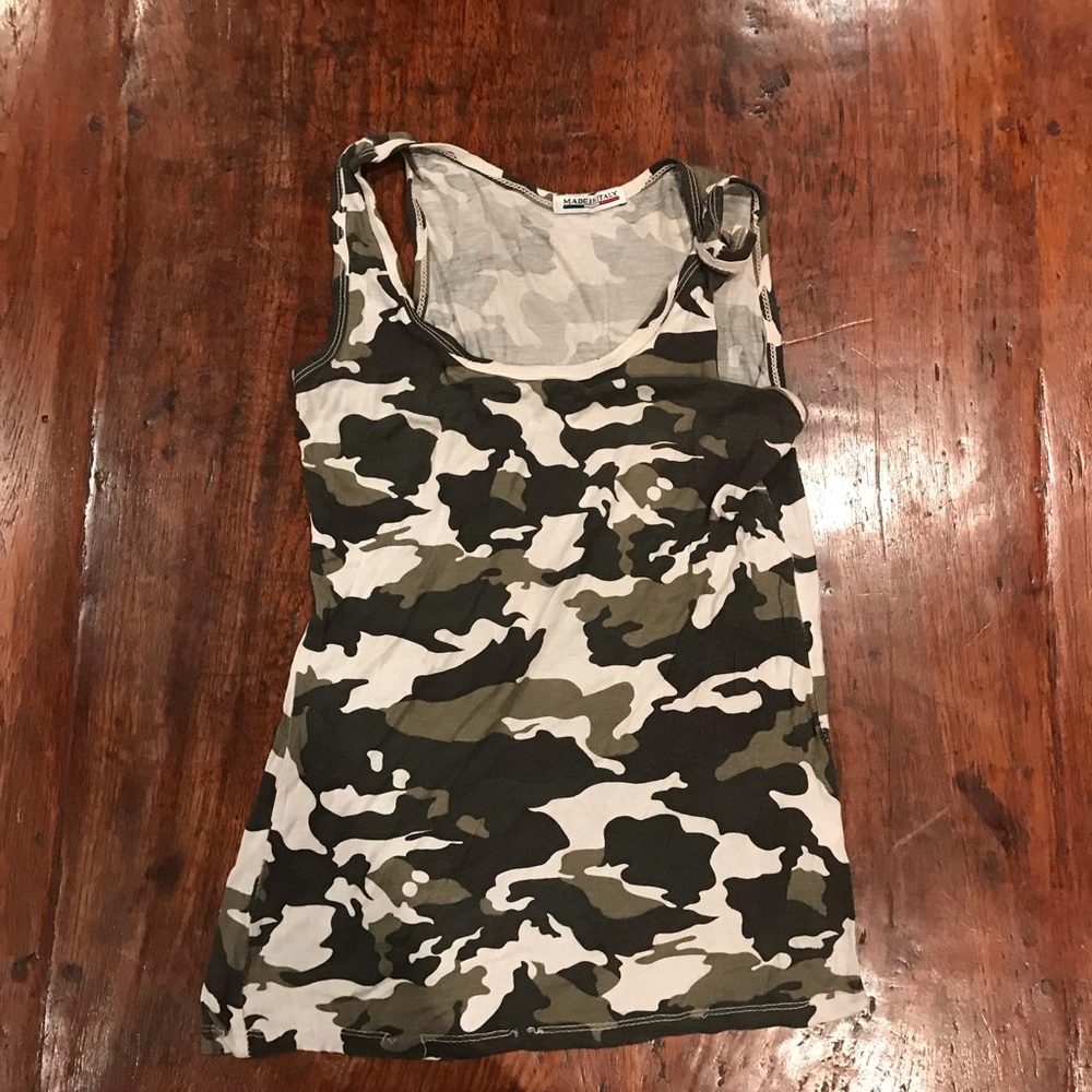 Made in Italy camo tank